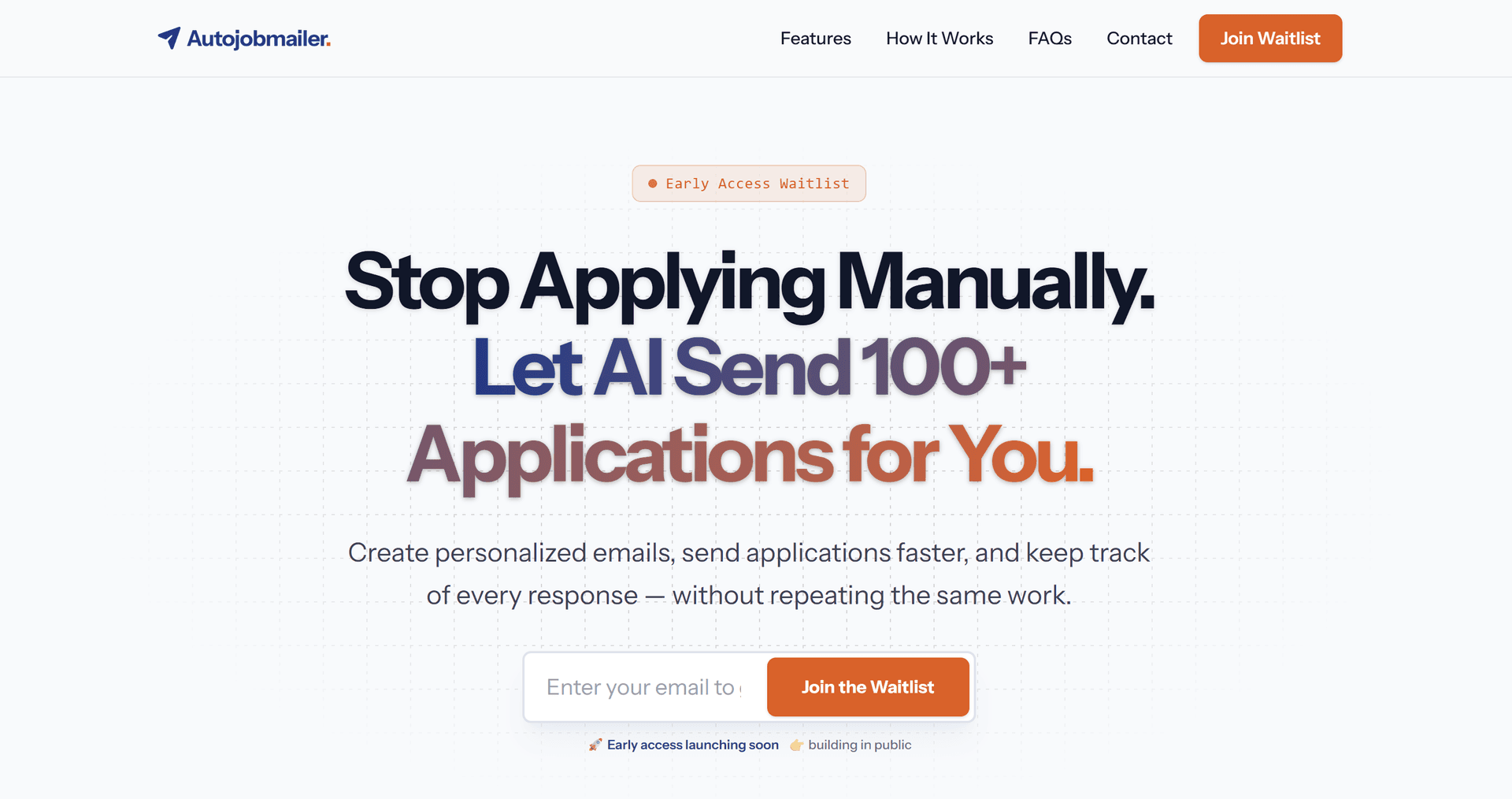 Autojobmailer - AI Job Application Tool