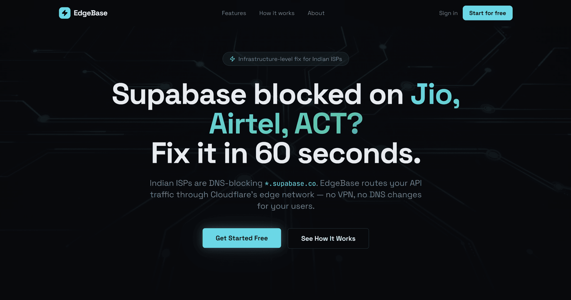 EdgeBase - Proxy Gateway