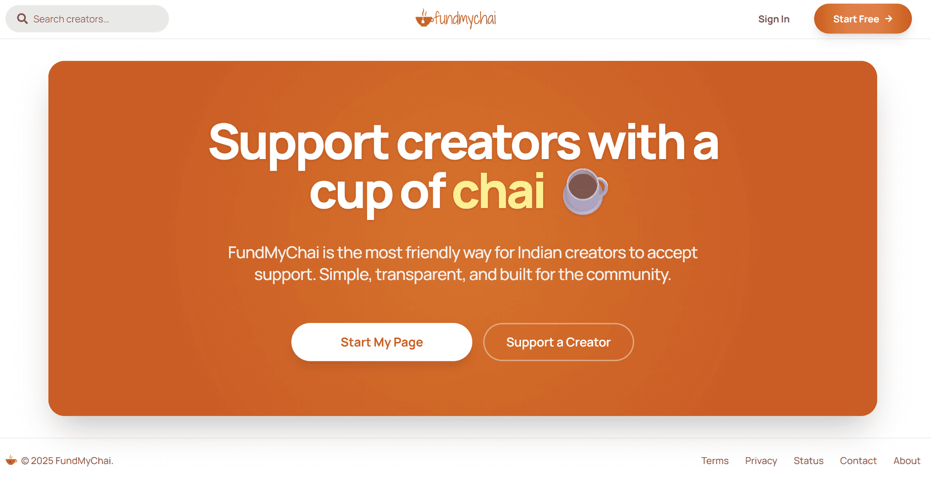 Fundmychai - Donation Platform